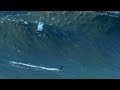 BIGGEST Wave Kite Surfed by Nuno Figueiredo at Nazare - Hard Rock version