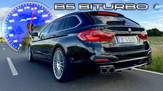 ALPINA B5 TOURING (608hp) | 100-200 km/h accelerations🏁| by Automann in 4K