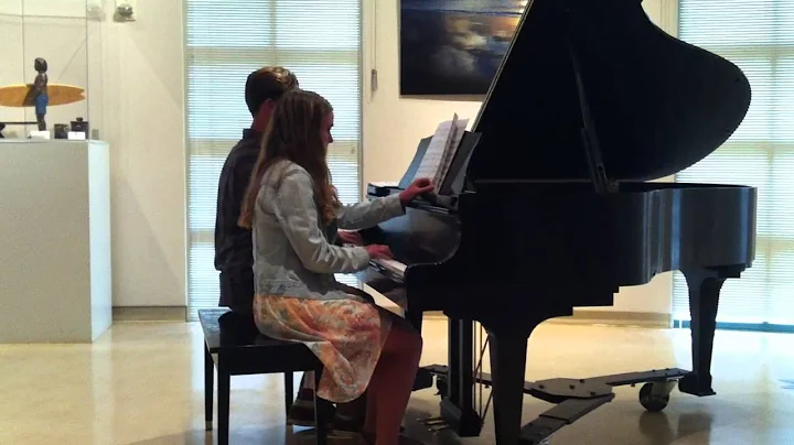 Megan's Piano Duet - March 2013