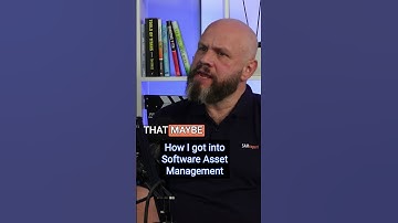 How I got into Software Asset Management
