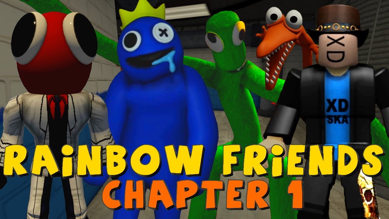 ROBLOX - Rainbow Friends - Chapter 1 - Full Walkthrough 