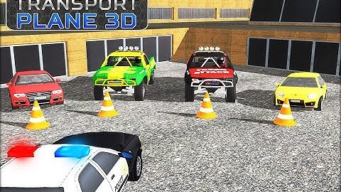 4x4 Truck Transport Plane 3D - [iOS/Android Gameplay]