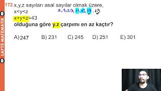 Temel Kavramlar Kaya Testler 172.Soru