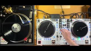 Rane One MK2 and Technics 1200 functionality demo