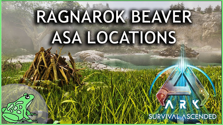 ASA Ragnarok Beaver Dam Locations - Ark Survival Ascended