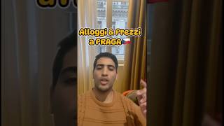 PRAGA🇨🇿 Alloggi & Prezzi nei QUARTIERI del centro🤔 #shorts #praga #travel #consigli