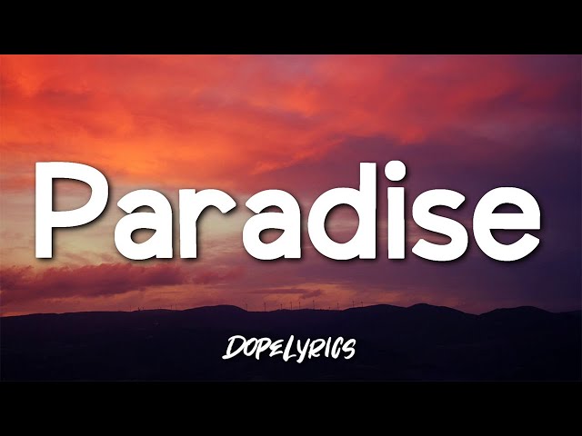 Paradise #music #lyricsvideo #traducao #fyp #musica #letras