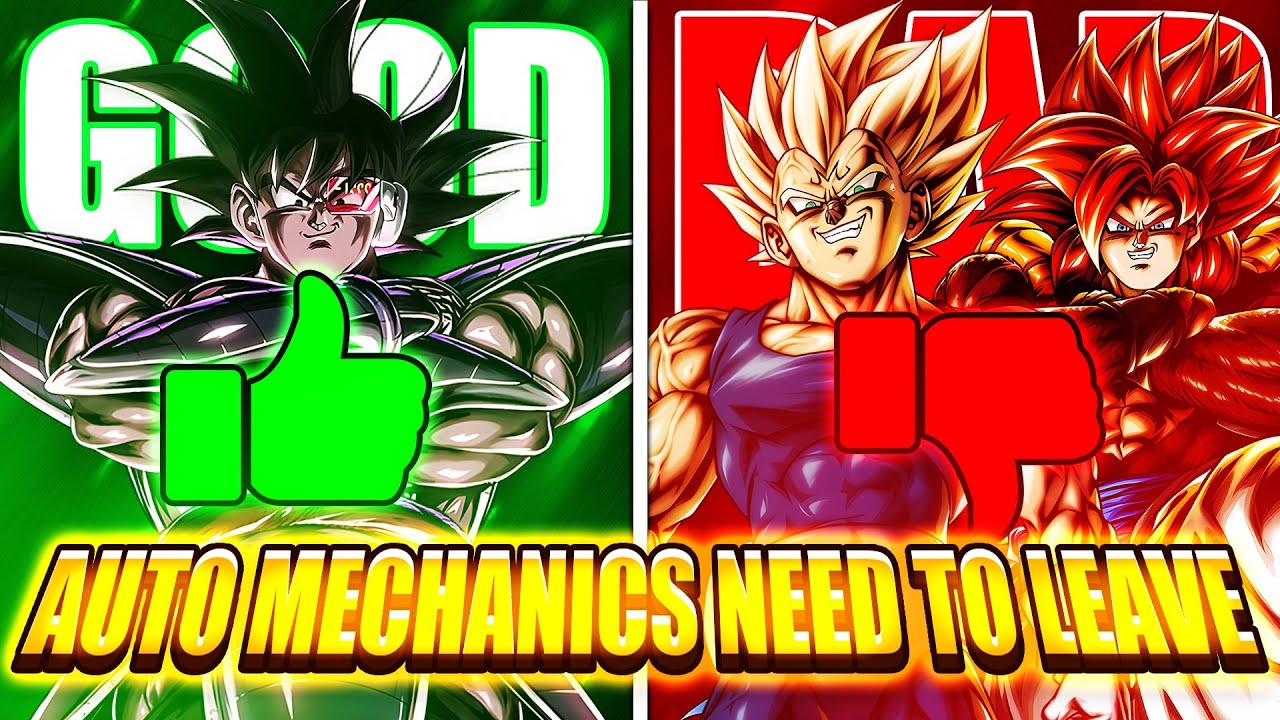 *RANT* Dragon Ball Legends Has an Auto Mechanic Problem.