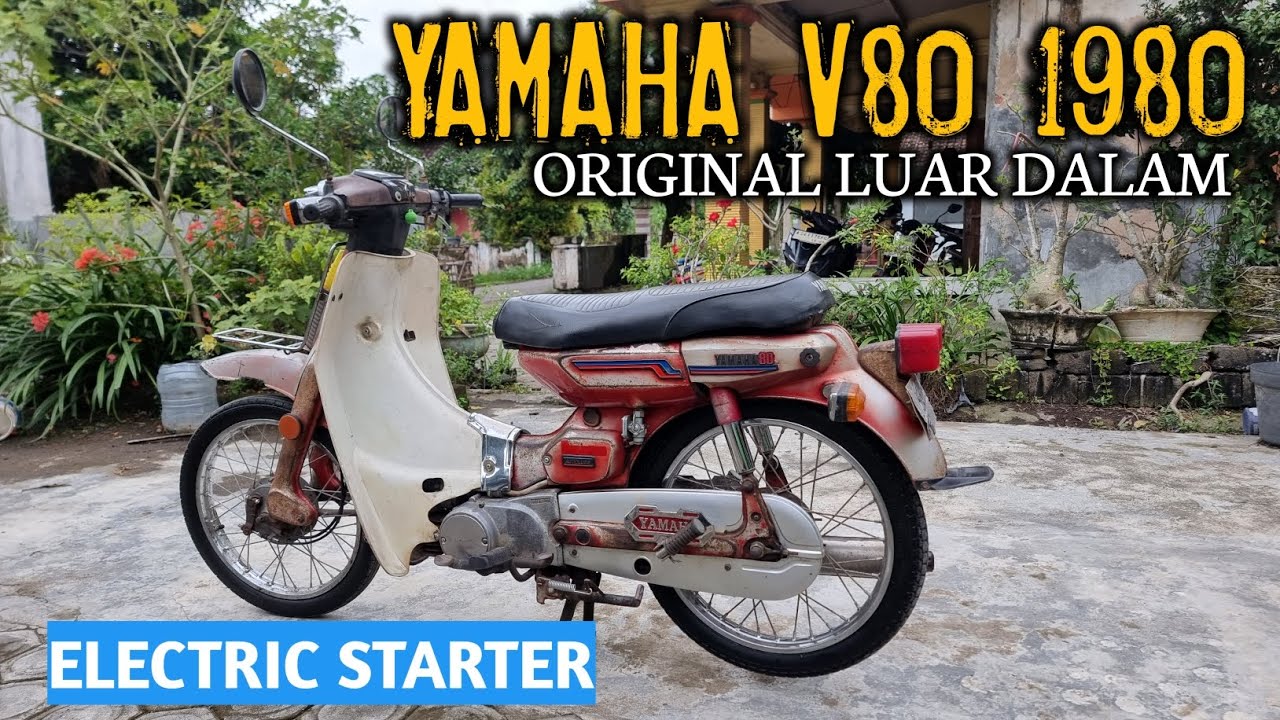 READY JADULAN V80 ORIGINAL SERI ELECTRIC STARTER SIAP NOSTALGIA ❗️wa 083111189985
