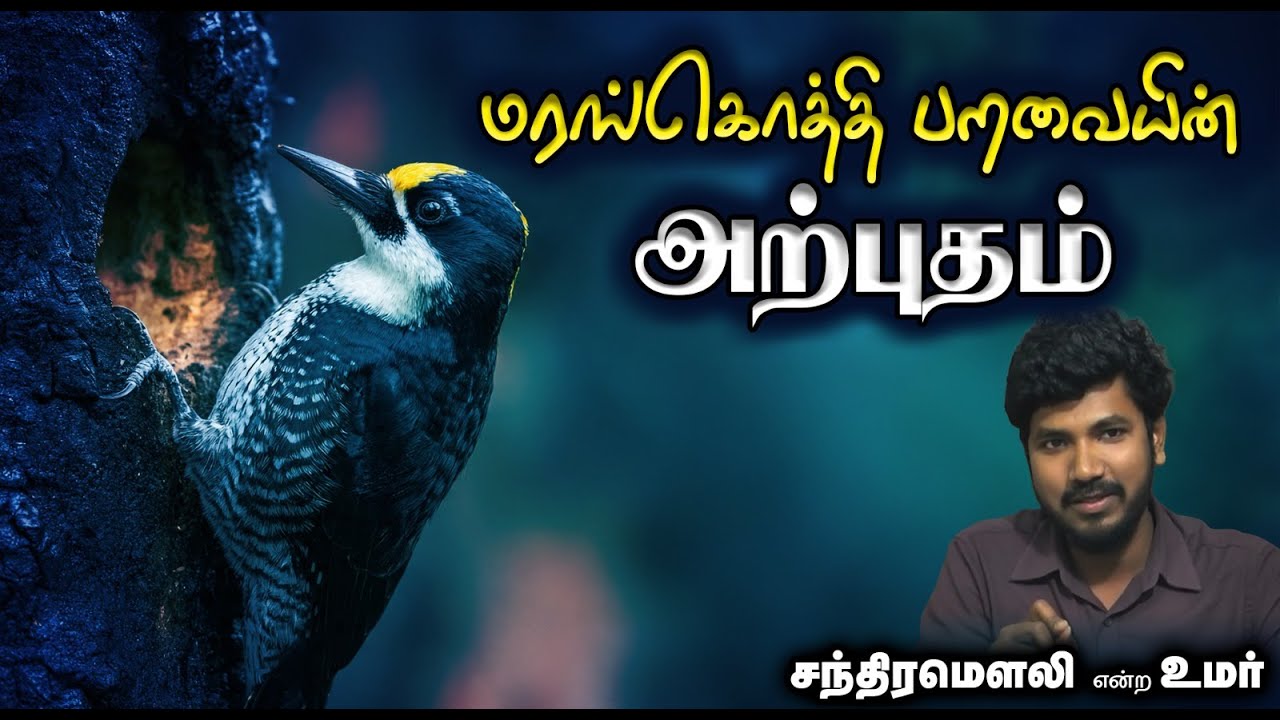 மரங்கொத்தி பறவையின் அற்புதம்┇சந்திரமௌலி என்ற உமர்┇14-12-2025┇Way to Paradise