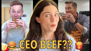 The McDonald’s CEO Accidentally Started Online Beef