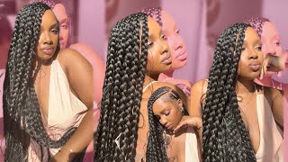 Boho Soft Lemonade Braids | A Cute look for the Spring screenshot 4