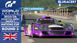 Gran Turismo 7: GTWS Nations Cup | 2023/24 Series, Season 3 - Round 3