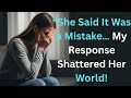 “She Said It Was a Mistake… My Response Shattered Her World!”