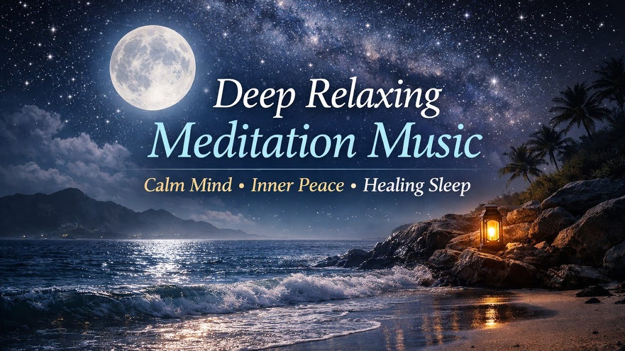 🎧 Deep Relaxing Meditation Music 🌙 Calm Mind, Inner Peace & Healing ...