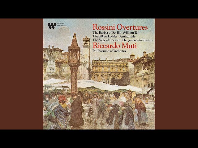 Rossini - Le Voyage à Reims:ouverture : Orch Philharmonia / R.Muti