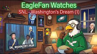 NATE BARGATZE IS A GENIUS! 😂 | EagleFan Watches SNL Washington's Dream