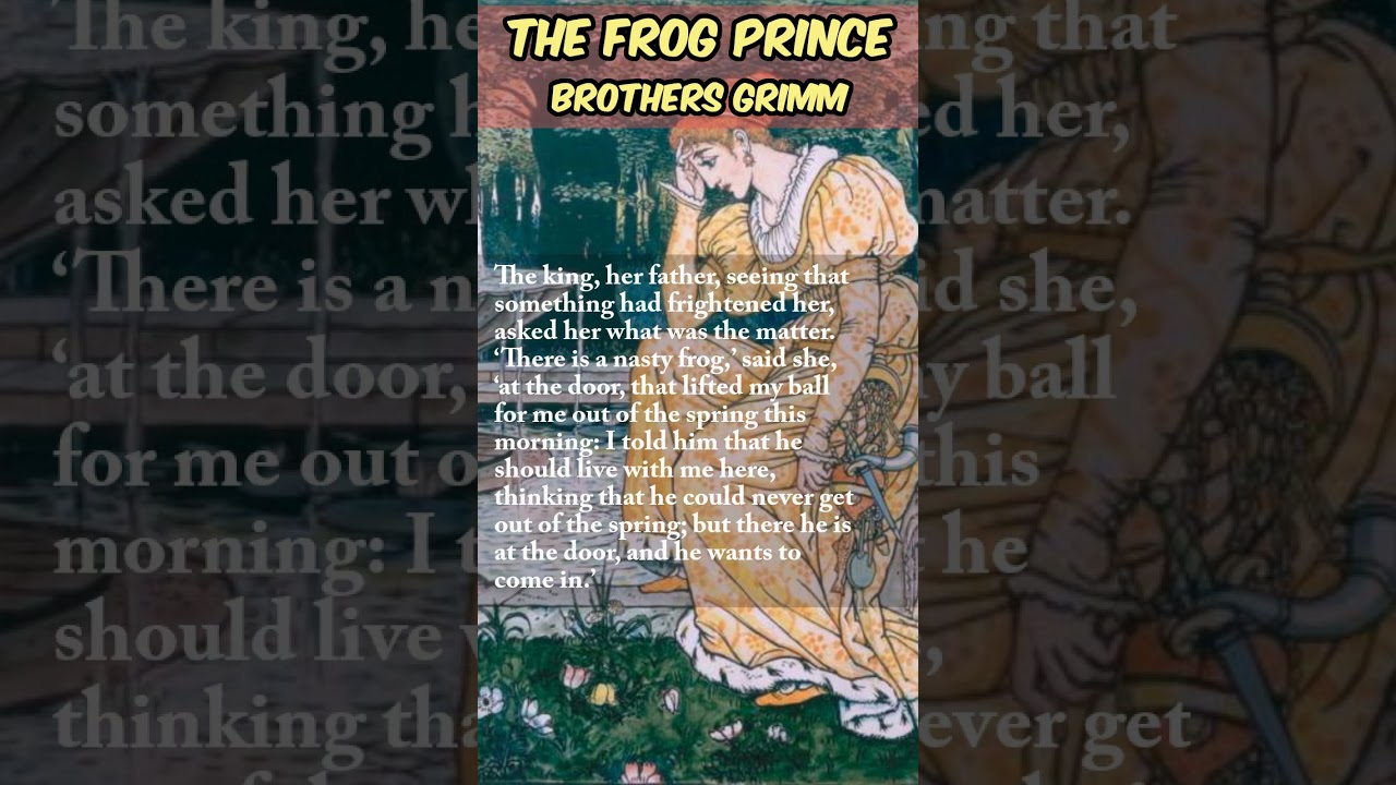 THE FROG PRINCE | Brothers Grimm 📚🎙️ 