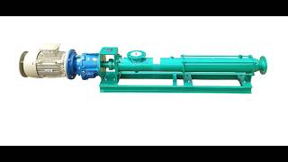 Progressive Cavity Single Screw Pump - Testing videos