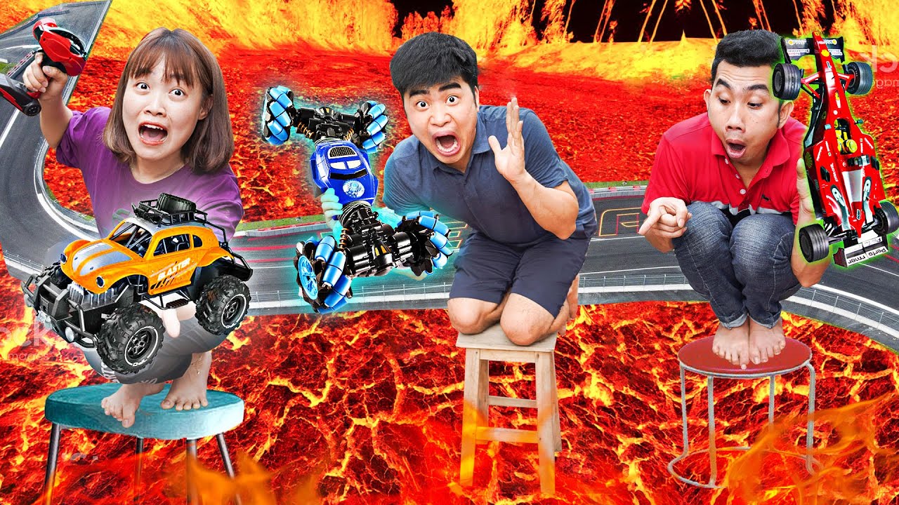 Cuộc Thi Đua Xe Điều Khiển Từ Xa Trên Dung Nham Racing Car On Lava – Hà Sam