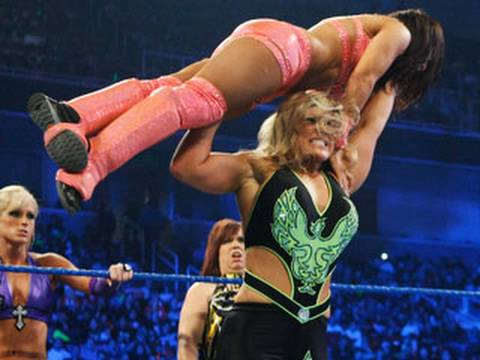 Wwe Beth Phoenix Sex Tape - SmackDown: Beth Phoenix vs. Vickie Guerrero, Michelle - YouTube