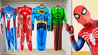 SUPERHERO's Story || Spider-man Became a Superheroes To Save the World ( Special, Funny, Action )