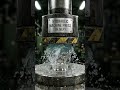 Hydraulic Press Crystal Glass Skull