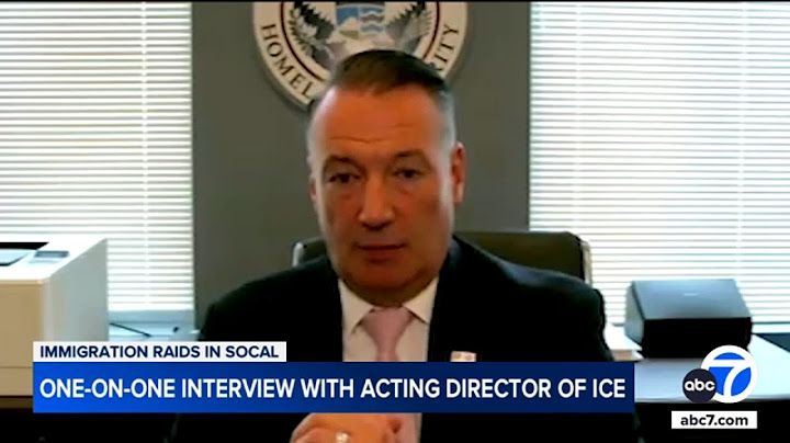 Does ICE have a quota? Where are detainees taken? ICE acting director responds to SoCal raids