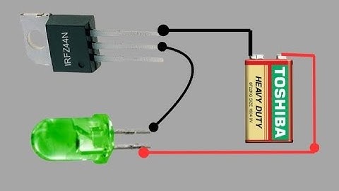 IRFZ44N mosfet touch Sensor project