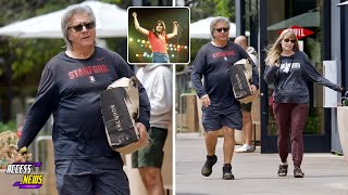 Famous 🎤 Rock Legend Alert: Steve Perry Spotted with New Flame in Rare Outing! ❤️🔥 Profile