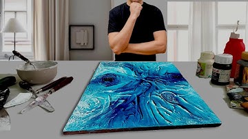 Mastering TEXTURED ABSTRACT Art / ACRYLIC Painting Tutorial / For Beginners