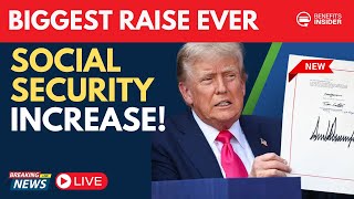 BREAKING: BIGGER Social Security Increase Proposed - SSA, SSI, and SSDI