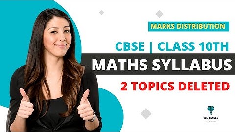 CBSE Class 10th Maths Syllabus 2022-23 And Marks Distribution | NCERT Maths syllabus | Wow Classes