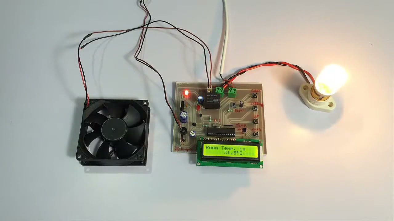 Accurate Room Temperature Controller Project