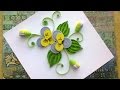 Quilling Paper Flower Tutorial:  D.I.Y. Quilling Paper Pansy Flower Tutorial
