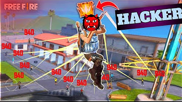 I Meet Hacker In Training Ground 😄 Free Fire hacker - Garena Free Fire