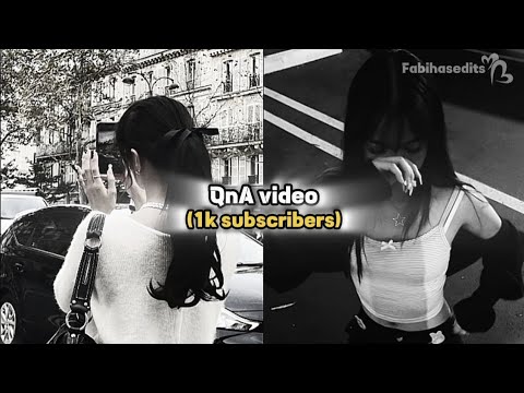 QnA video (1k subbies ) 🌷!!!
