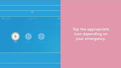 How to get fast emergency help on the ADT Command panel