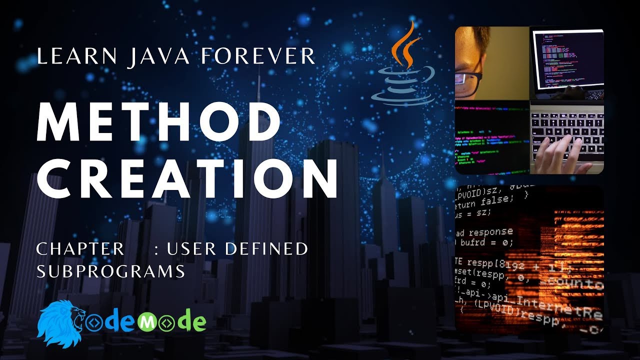Method Creation in java |How to create a method in java - YouTube