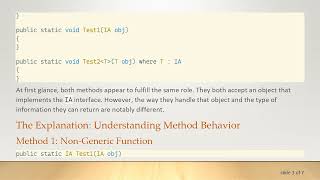 Understanding the Difference Between Function Calls in C#