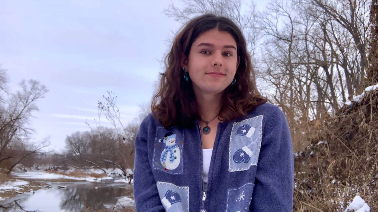 Snowy Day at the River ASMR