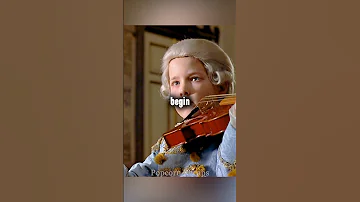 Boy cursed by violin