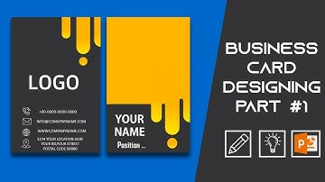 Business Card Design | Microsoft PowerPoint 2016