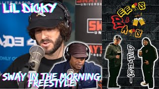 LIL DICKY SLAYS ON SWAY!! | Lil Dicky Sway in the Morning Freestyle Reaction