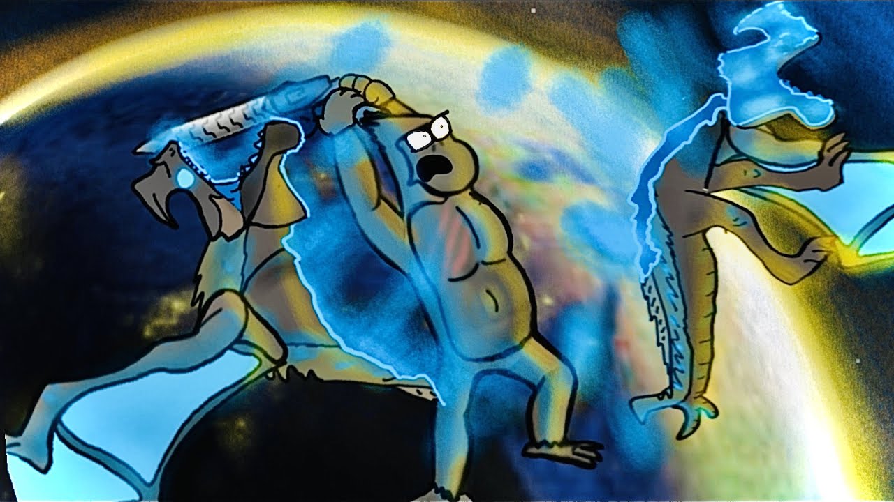 ГОДЗИЛЛА против ОБЕЗЬЯНЫ - Часть 12 (ТИХООКЕАНСКИЙ РАЙОН *снова*) СХВАТКА КАЙДЗЮ!