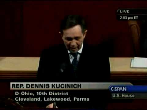 Rep. Dennis Kucinich (D-OH) Abolish Fractional Res...