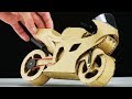 DIY Motorcycle Cardboard Model