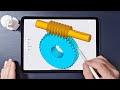 Modeling Worm Gear on iPad | Shapr3D