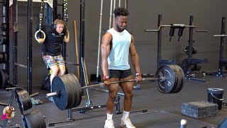 Deadlifting 6 Plates For Reps | Saturday Vlogski