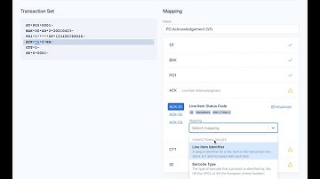 EDI - Purchase Order Acknowledgement (855) Setup Embedded Video